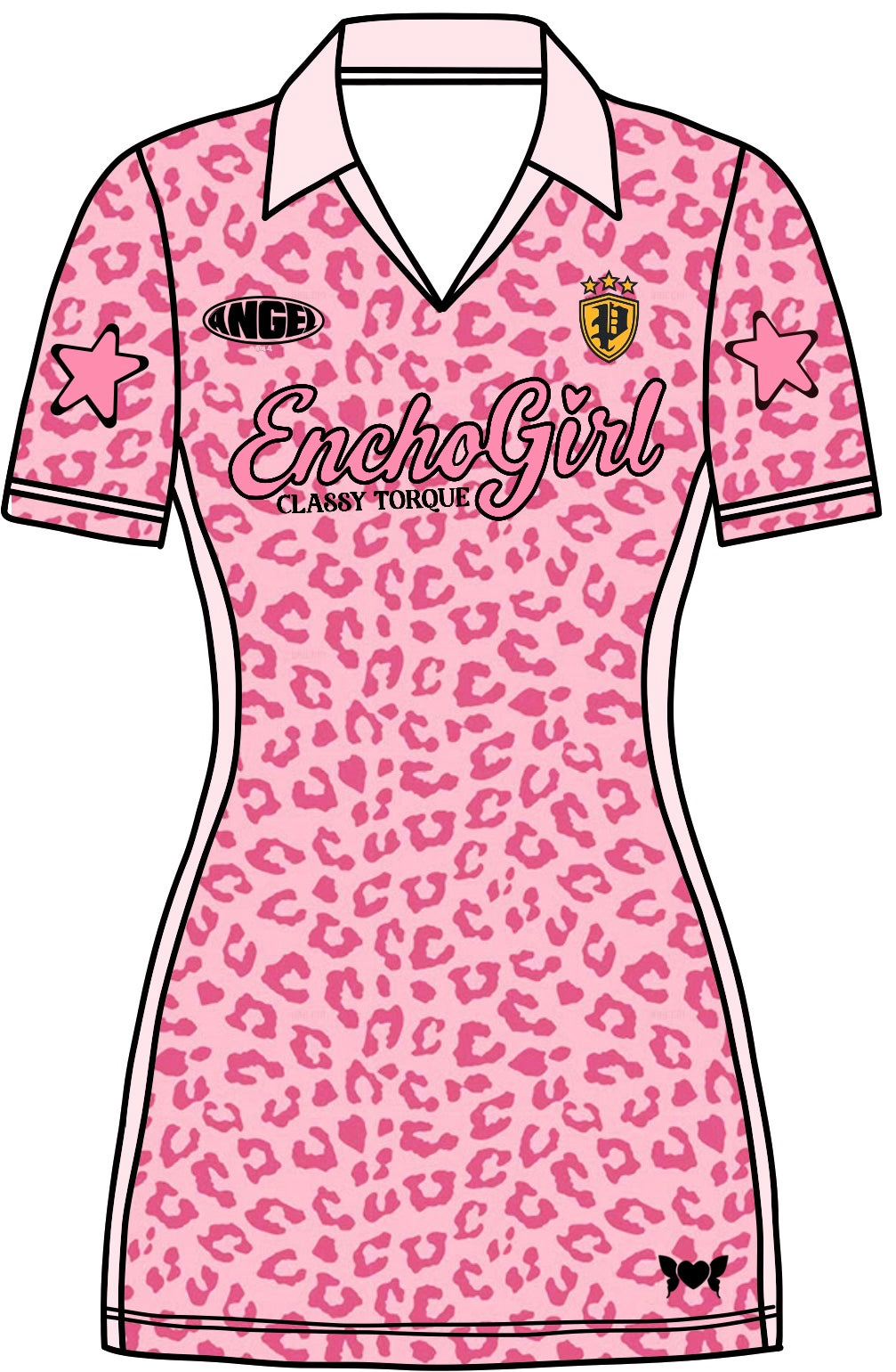 Pink Cheetah Dress